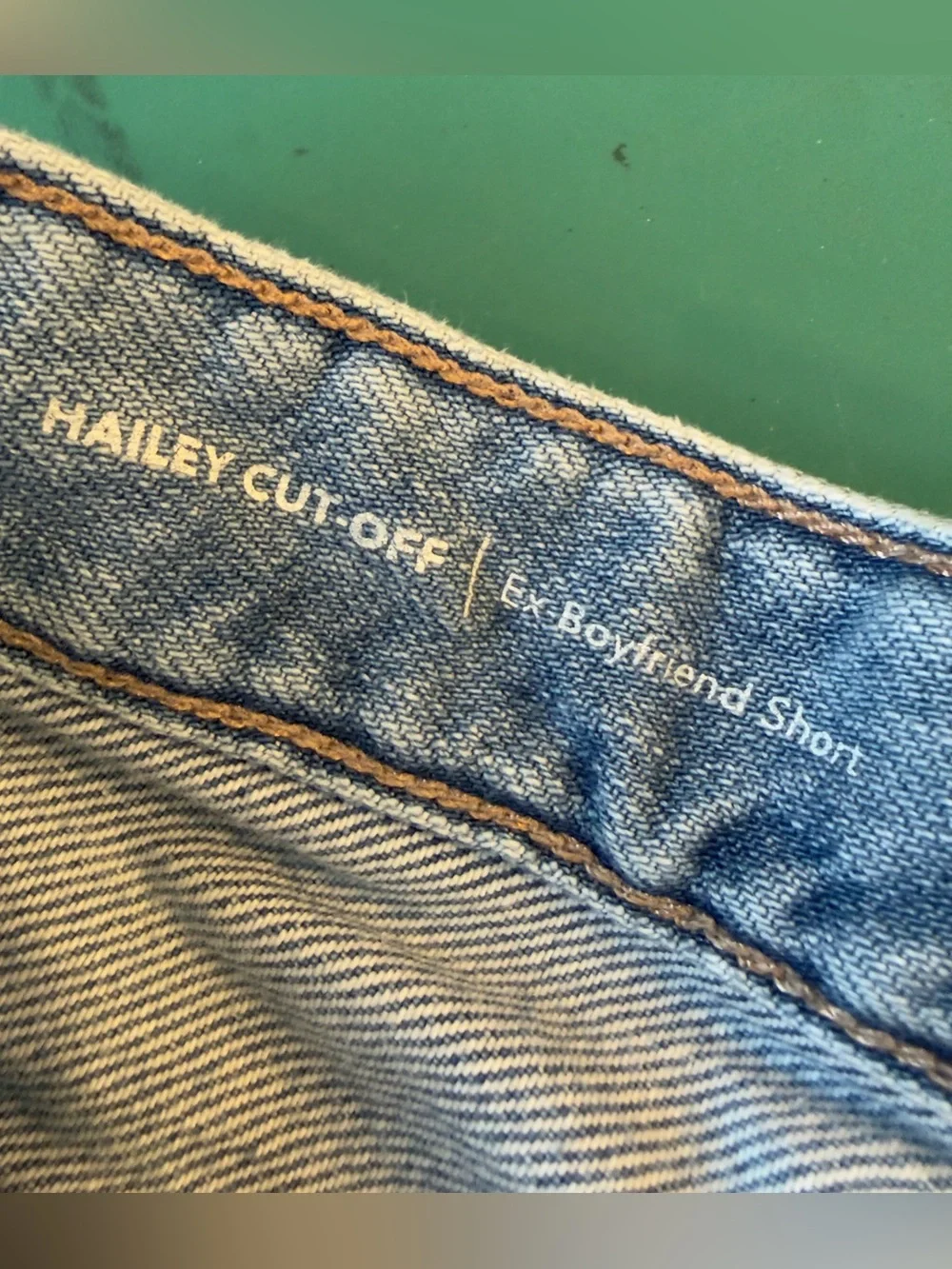 AG Hailey High Waist Cut-Off Denim Shorts Size 32